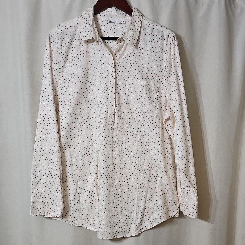 Carve Design Polka Dot Dylan Cotton Shirt